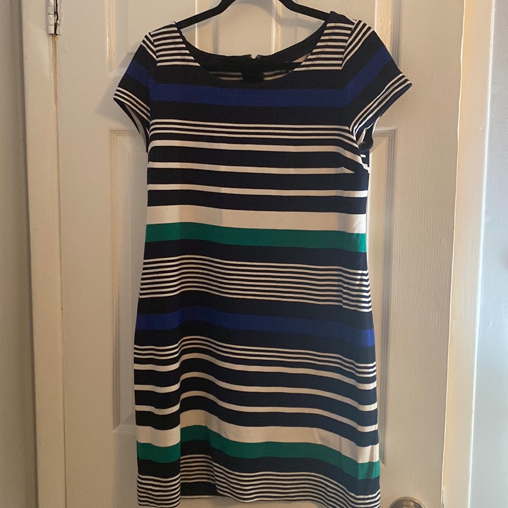 Banana Replublic stripped MIDI dress.